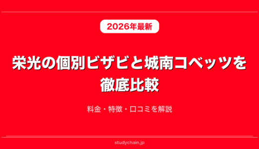 栄光の個別ビザビと城南コベッツを徹底比較！料金・特徴・口コミを解説