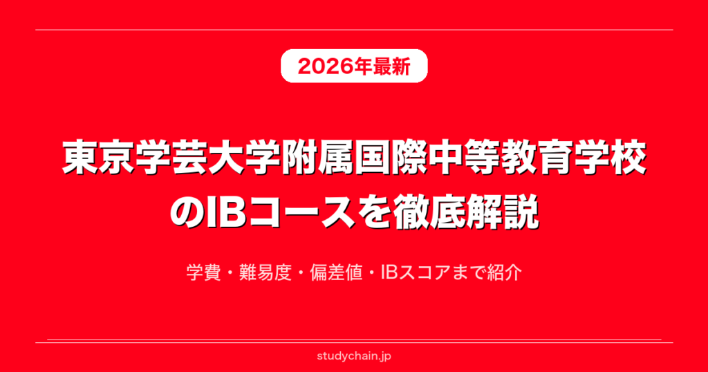 中学受験対策】学芸大学附属国際中等 集団討論対策教材と解説 帰国中学