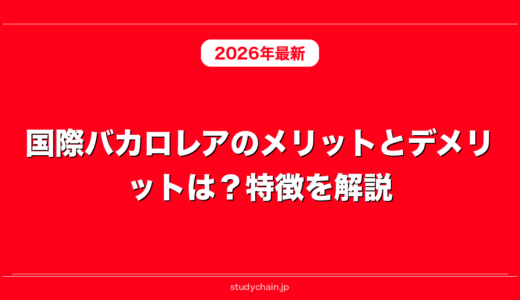 国際バカロレアのメリットとデメリットは？特徴を解説！